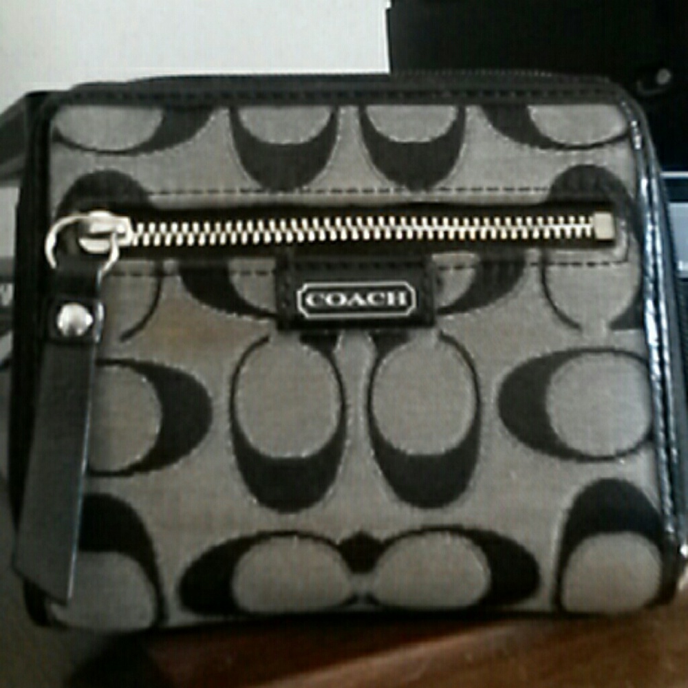 Authentic coach wallet